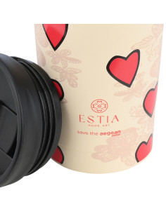 ESTIA Θερμός Travel Mug Save The Aegean Tender Lace 350ml 2