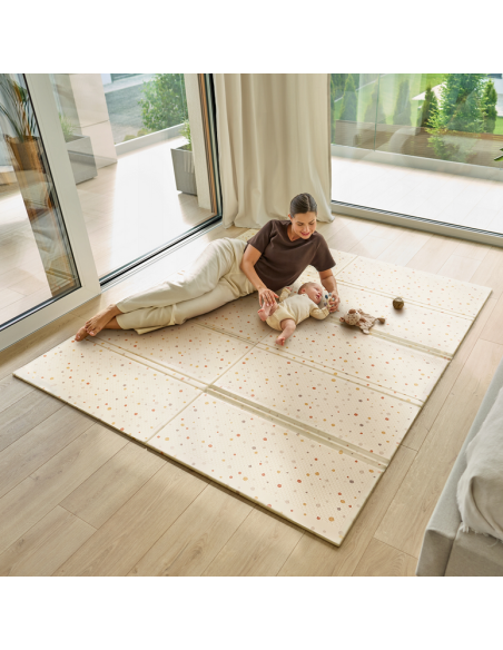 LIONELO Zora Εκπαιδευτικο Χαλάκι Πτυσσόμενο 180cm x 201cm Beige