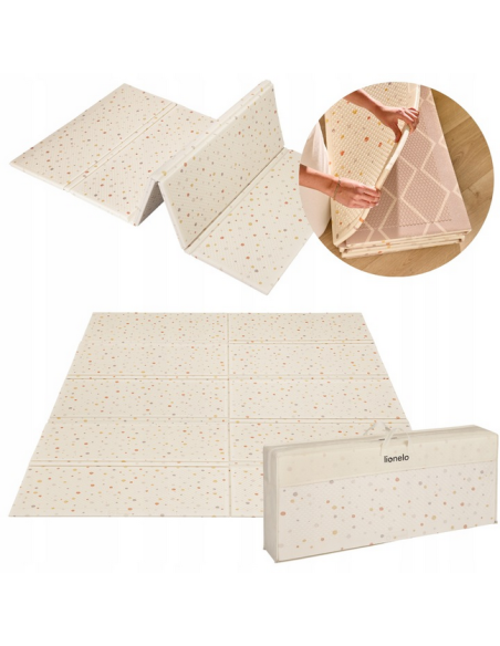 LIONELO Zora Εκπαιδευτικο Χαλάκι Πτυσσόμενο 180cm x 201cm Beige