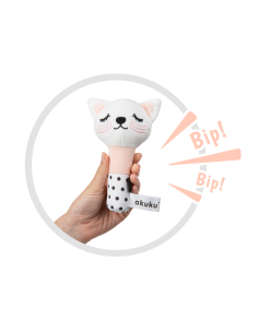 AKUKU Βελούδινη Κουδουνίστρα Squeaker Cat 2