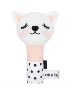 AKUKU Βελούδινη Κουδουνίστρα Squeaker Cat