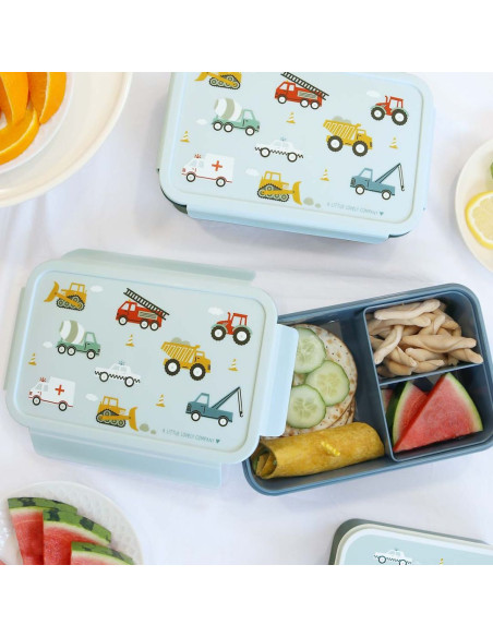 A Little Lovely Company Δοχείο Φαγητού Bento Με Χωρίσματα 1,2L Vehicles