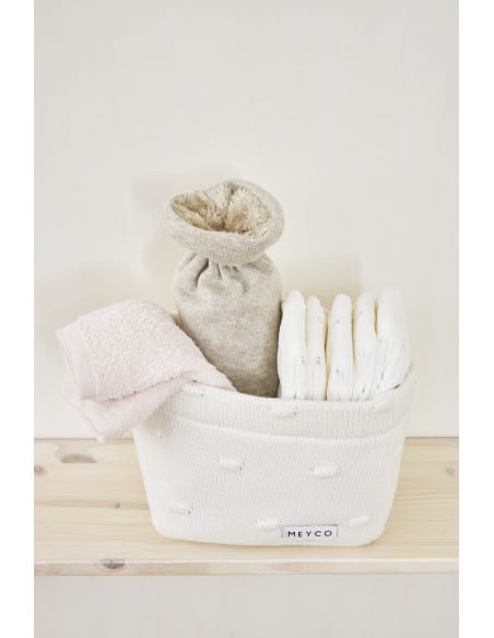 MEYCO Σετ Λαβέτες 6τμχ Offwhite-Sand-Toffee  30cm x 30cm