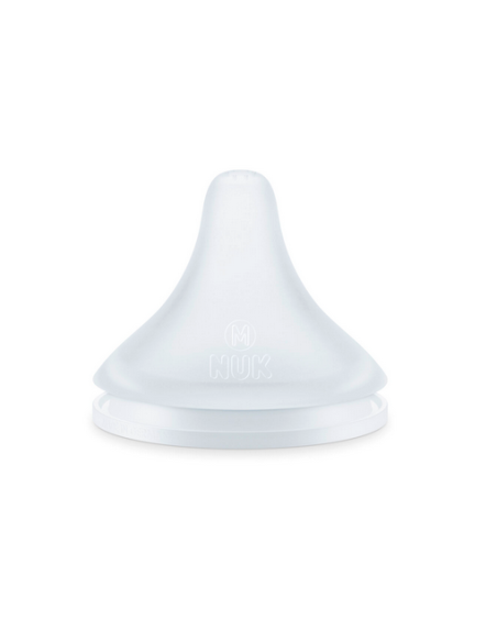 NUK Perfect Match Θηλή Σιλικόνη Flow Control 6m+ 2τμχ