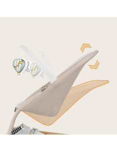 LIONELO Lilac Βρεφικό Ρηλάξ Beige Sand 2