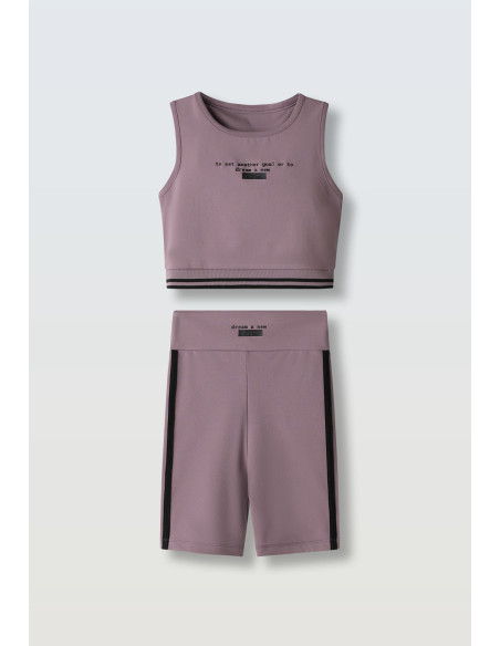 EBITA FASHION Παιδικό Σετ Κολάν 2τμχ Λιλά