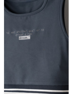 EBITA FASHION Παιδικό Σετ Κολάν 2τμχ Ανθρακί 2