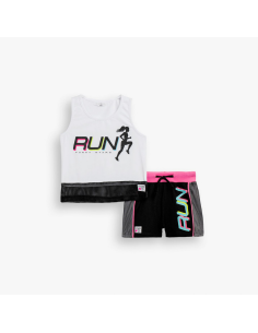 FUNKY FOR BABY Παιδικό Σετ Σορτς 2τμχ Λευκό