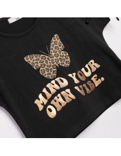 FUNKY FOR BABY Παιδικό Σετ Κολάν Ποδηλατικό 2τμχ Μαύρο 2