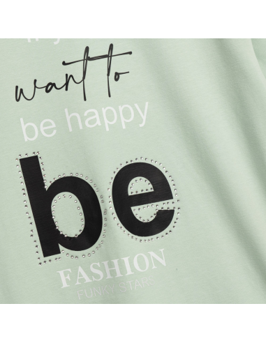 FUNKY FOR BABY Παιδικό Σετ Κολάν Κάπρι 2τμχ Μέντα