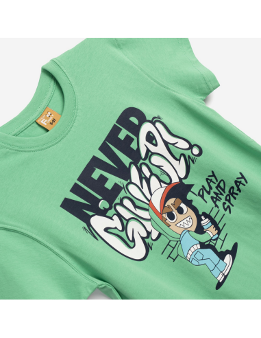 FUNKY FOR BABY Παιδική Μπλούζα Πράσινο