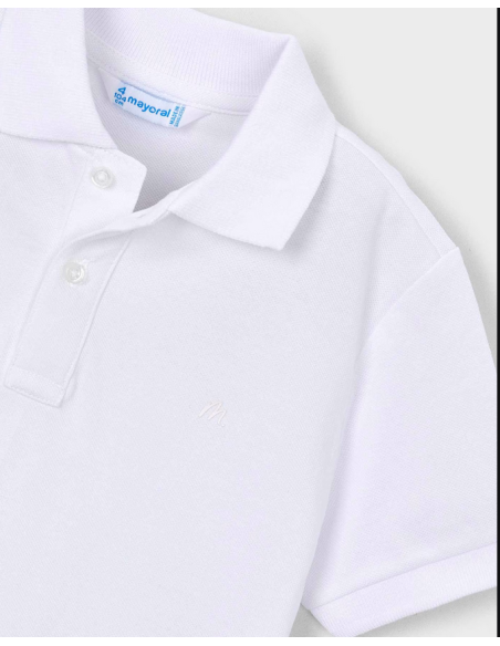 MAYORAL Παιδική Μπλούζα Polo Λευκό
