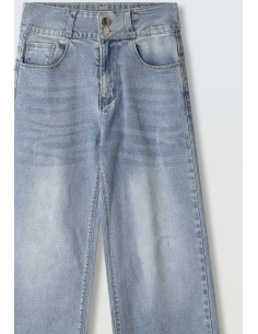 EBITA FASHION Παιδικό Παντελόνι Τζιν Μπλε 2