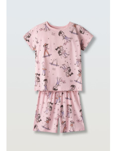 EBITA FASHION Παιδική Πιτζάμα Ροζ