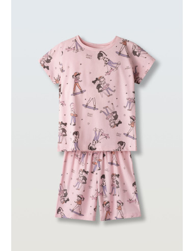 EBITA FASHION Παιδική Πιτζάμα Ροζ