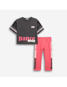 FUNKY FOR BABY Παιδικό Σετ Κολάν Κάπρι 2τμχ Ανθρακί