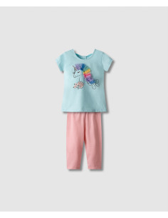 NEK KIDSWEAR Παιδικό Σετ Κολάν 2τμχ Γαλάζιο