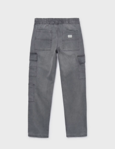 MAYORAL Παιδικό Παντελόνι Jogger Cargo Γκρι 2