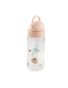DONE BY DEER Παγουρίνο Με Καλαμάκι Tiny Farm Powder 350ml