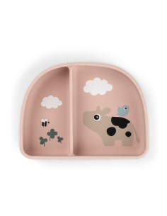 DONE BY DEER Μπολ Σιλικόνης Με Βεντούζα Tiny Farm Powder
