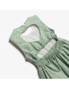 FUNKY FOR BABY Παιδικό Αμάνικο Φόρεμα Βεραμάν 2