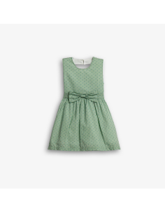 FUNKY FOR BABY Παιδικό Αμάνικο Φόρεμα Βεραμάν