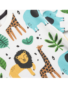 FUNKY FOR BABY Παιδικό Σετ Βερμούδα 2τμχ Λευκό 2