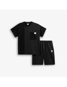FUNKY FOR BABY Παιδικό Σετ Βερμούδα 2τμχ Μαύρο