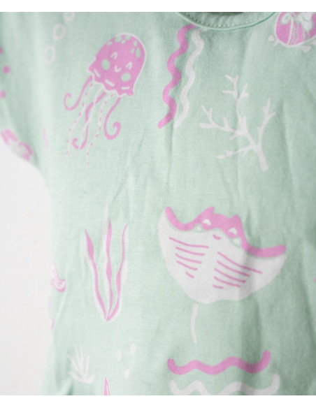 NEK KIDSWEAR Βρεφικό Σετ Κολάν Ποδηλατικό 2τμχ Βεραμάν