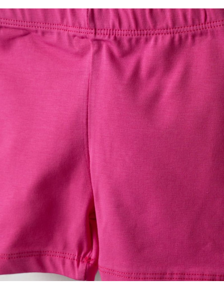 NEK KIDSWEAR Βρεφικό Σετ Κολάν Ποδηλατικό 2τμχ Λευκό
