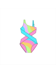 FUNKY FOR BABY Παιδικό Μαγιό Ολόσωμο Πολύχρωμο
