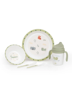 INTERBABY Σετ Φαγητού Australia Green