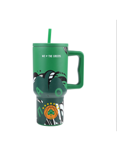 ESTIA Θερμός Straw Tumbler Xl Panathinaikos Bc Edition We...