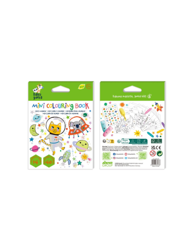 AVENIR Play N Colour Mini Colouring Book Space...