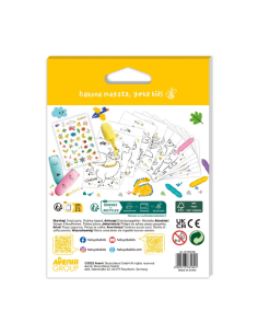 AVENIR Play N Colour Mini Colouring Book Dino 3ετών+ 2