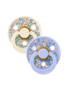 BIBS Πιπίλες X Liberty Round Latex 2pack Chloe Meadow... 2