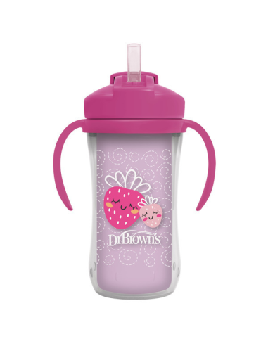 Dr Browns Κύπελλο Θερμός με Καλαμάκι 300 ml....
