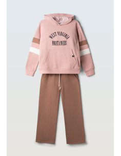 EBITA FASHION Παιδικό Σετ Παντελόνα 2τμχ Σομόν