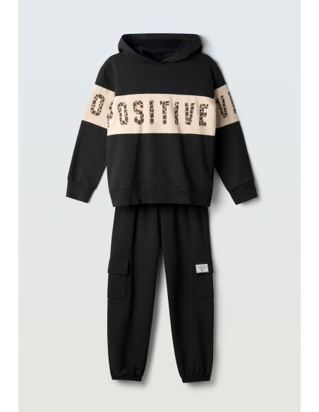 EBITA FASHION Παιδικό Σετ Φόρμα 2τμχ Μαύρο