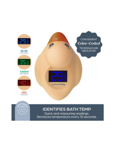 DREAMBABY Θερμόμετρο Δωματίου & Μπάνιου Duck Peach 2
