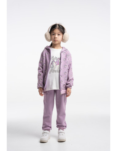 EBITA FASHION Παιδικό Σετ Φόρμα 4τμχ Λιλά