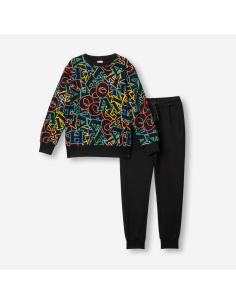FUNKY FOR BABY Παιδικό Σετ Φόρμα 2τμχ Μαύρο