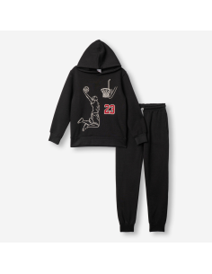 FUNKY FOR BABY Παιδικό Σετ Φόρμα 2τμχ Μαύρο