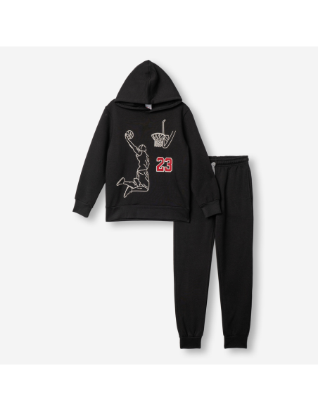 FUNKY FOR BABY Παιδικό Σετ Φόρμα 2τμχ Μαύρο