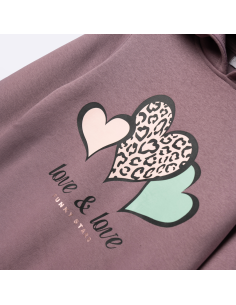 FUNKY FOR BABY Παιδικό Σετ Φόρμα 2τμχ Μωβ 2