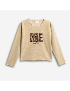FUNKY FOR BABY Παιδικό Πουλόβερ Μπεζ