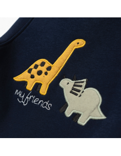 FUNKY FOR BABY Βρεφικό Σετ Φόρμα 2τμχ Μπλε 2