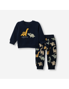 FUNKY FOR BABY Βρεφικό Σετ Φόρμα 2τμχ Μπλε