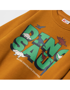 FUNKY FOR BABY Παιδικό Σετ Φόρμα 2τμχ Καφέ 2