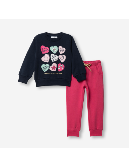 FUNKY FOR BABY Παιδικό Σετ Φόρμα 2τμχ Μπλε